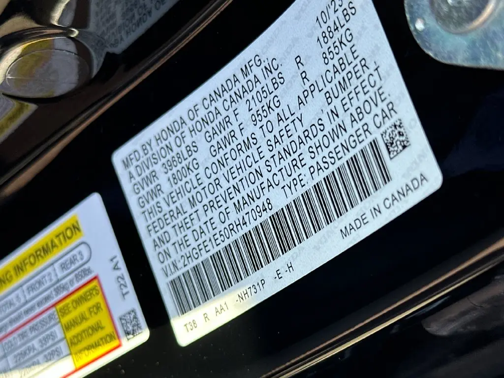2024 Honda Civic - $29,760