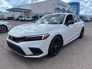 2024 Honda Civic with Platinum White Pearl Exterior
