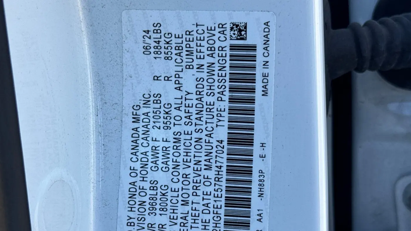 2024 Honda Civic Si