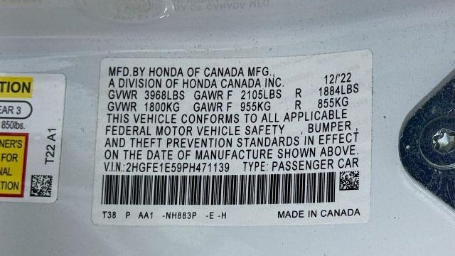 2023 Honda Civic Si