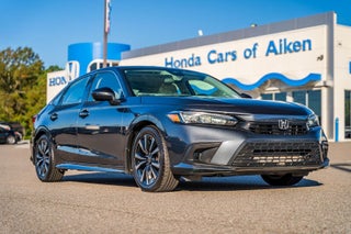 2023 Honda Civic with Meteorite Gray Metallic Exterior