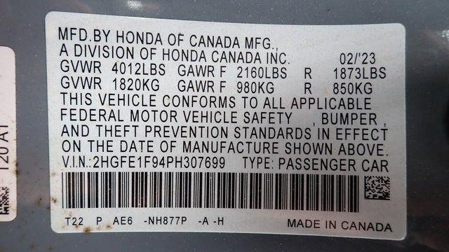 2023 Honda Civic Touring
