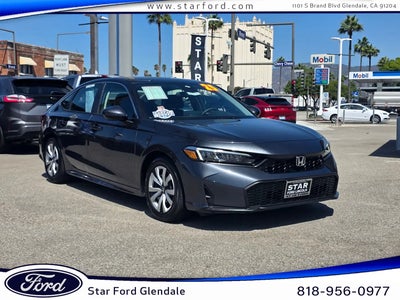 2025 Honda Civic LX 4DR Sedan