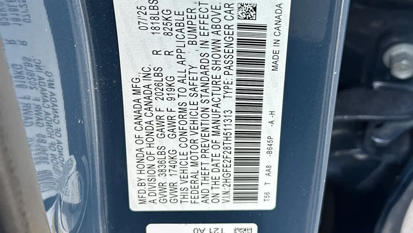 2026 Honda Civic LX