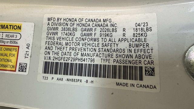 2023 Honda Civic LX