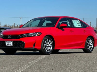 2025 Honda Civic LX 4DR Sedan