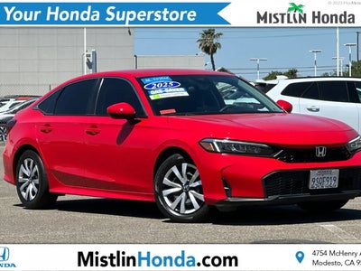 2025 Honda Civic LX 4DR Sedan