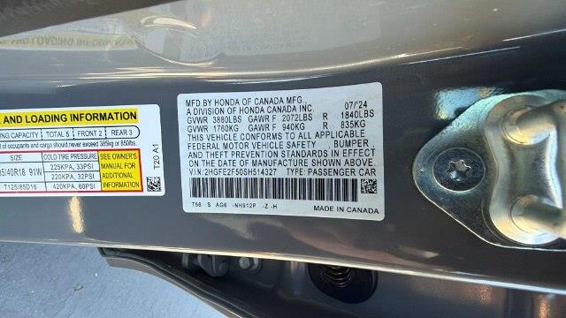 2025 Honda Civic - $29,995