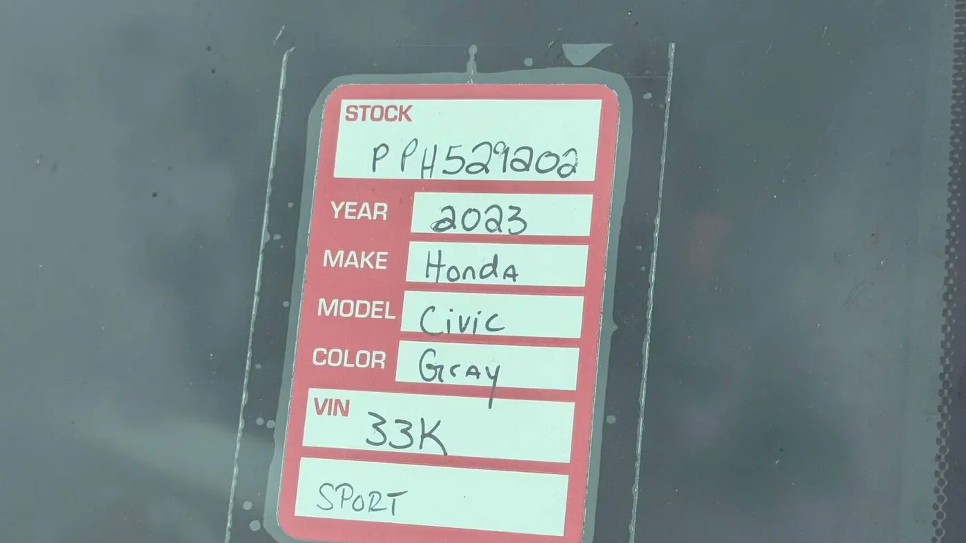 2023 Honda Civic Sport