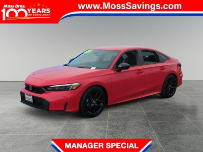 2025 Honda Civic Sport 4DR Sedan