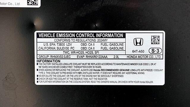 2024 Honda Civic Sport