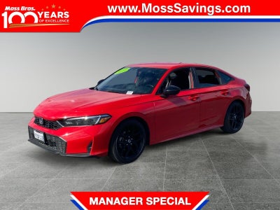 2025 Honda Civic Sport 4DR Sedan