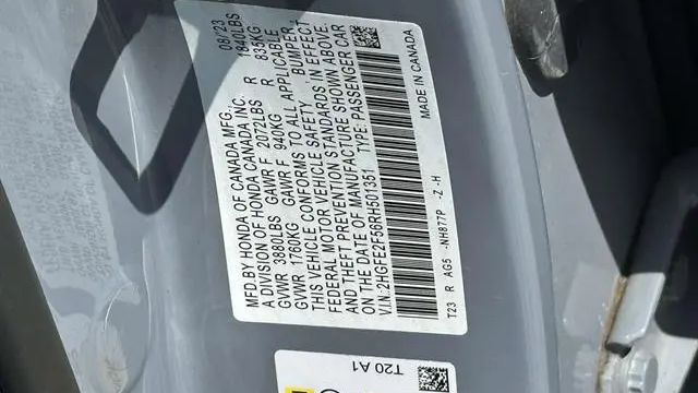 2024 Honda Civic Sport