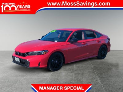 2025 Honda Civic Sport 4DR Sedan