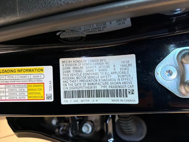 2026 Honda Civic - $27,769
