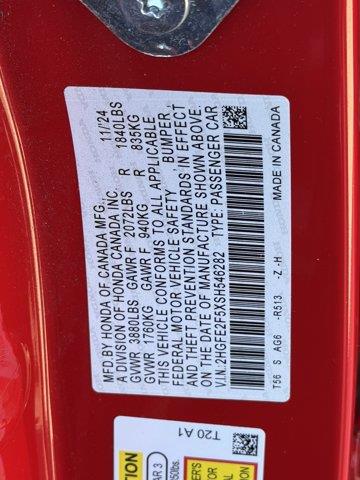 2025 Honda Civic - $23,916
