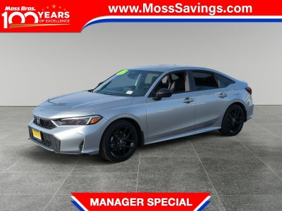 2025 Honda Civic Hybrid Sport 4DR Sedan