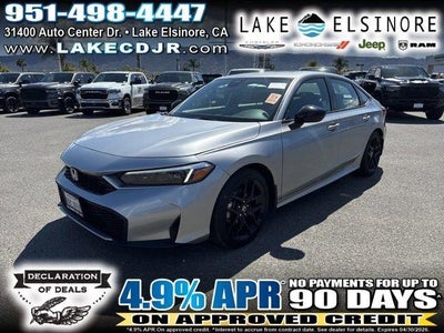 Photo of a 2025 Honda Civic Hybrid Sport 4DR Sedan for sale