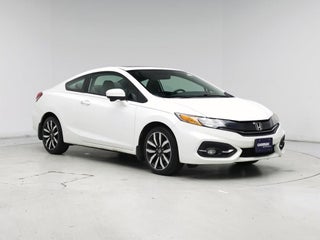 2015 Honda Civic with Taffeta White Exterior