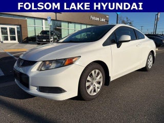 2012 Honda Civic with Taffeta White Exterior