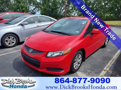 2012 Honda Civic LX 2DR Coupe 5A