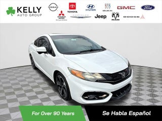 2015 Honda Civic with Taffeta White Exterior
