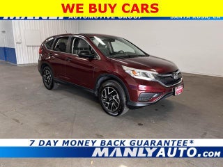 2016 Honda CR-V with Basque Red Pearl Ii Exterior