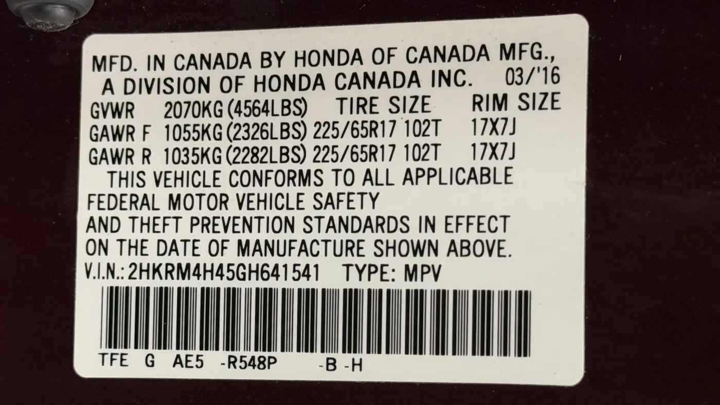 2016 Honda CR-V SE