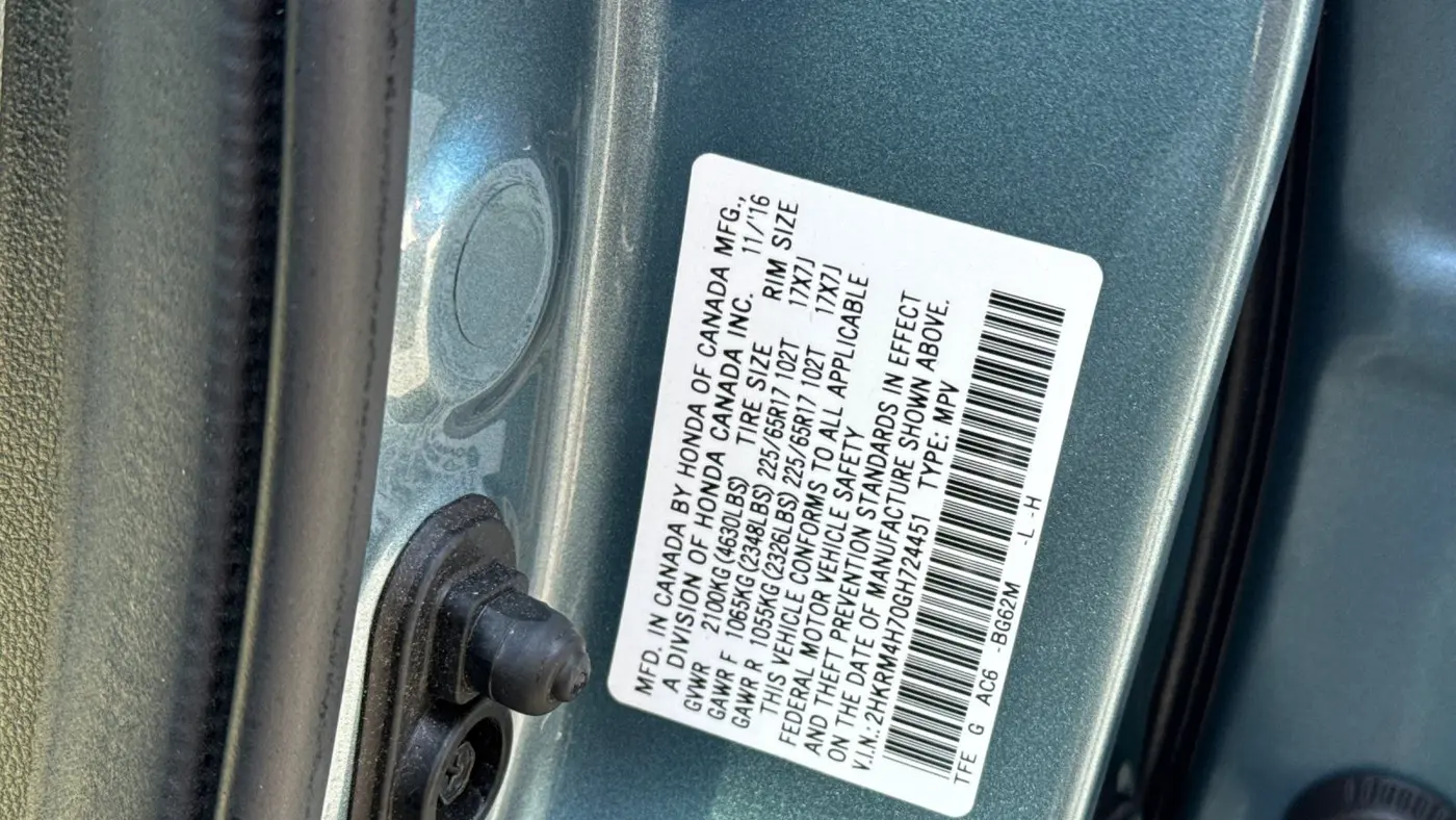 2016 Honda CR-V EX-L w/Navi