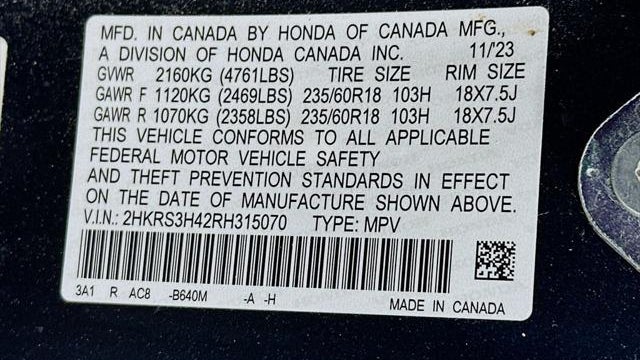 2024 Honda CR-V EX
