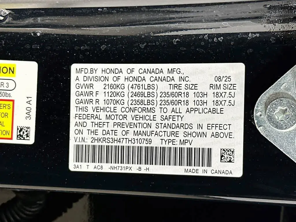 2026 Honda CR-V - $30,927