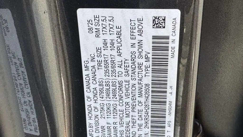 2026 Honda CR-V LX