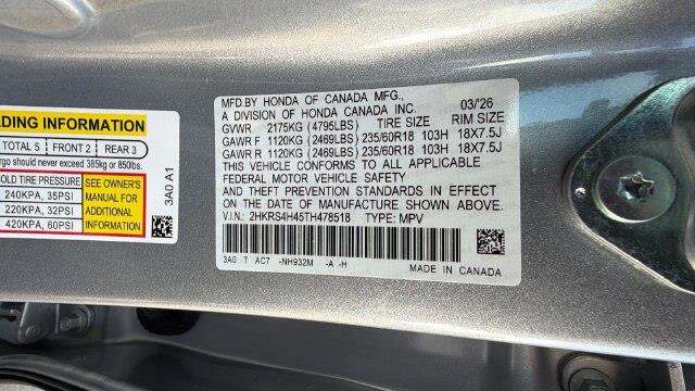 2026 Honda CR-V - $36,995