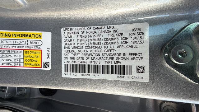 2026 Honda CR-V - $36,910