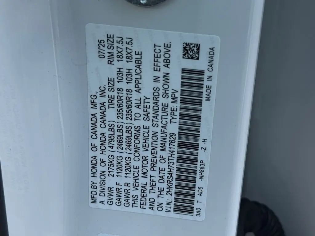 2026 Honda CR-V - $33,900