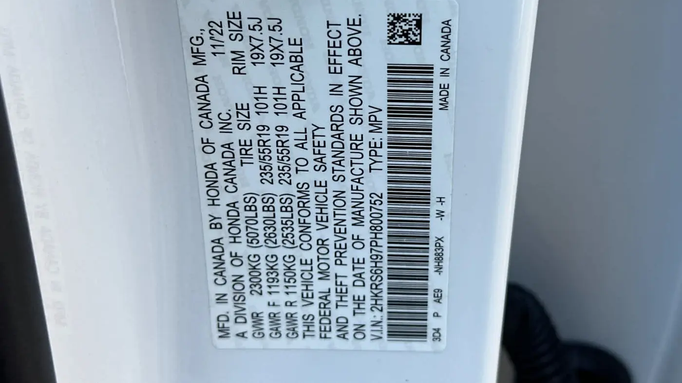 2023 Honda CR-V Hybrid Sport Touring