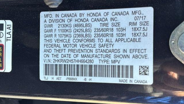 2017 Honda CR-V EX