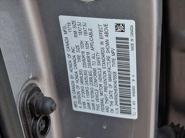 2019 Honda CR-V - $15,500