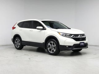 2018 Honda CR-V with White Diamond Pearl Exterior