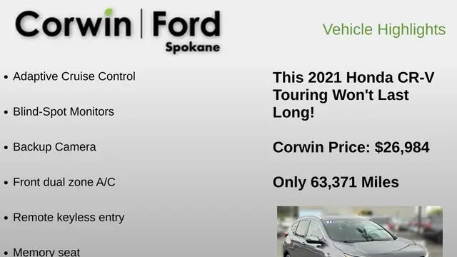 2021 Honda CR-V Touring