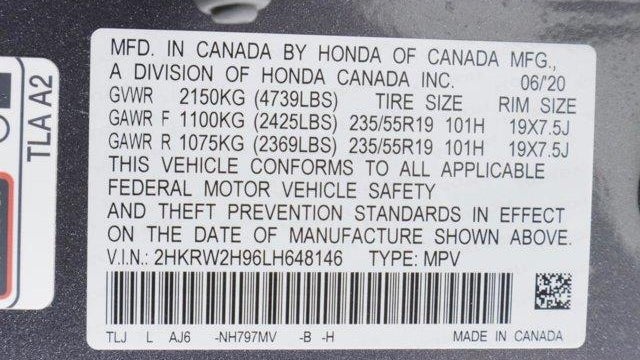 2020 Honda CR-V Touring