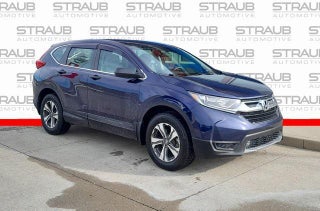 2019 Honda CR-V with Obsidian Blue Pearl Exterior
