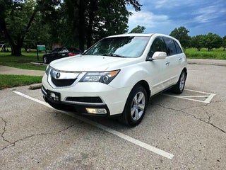 2011 Acura MDX with Aspen White Pearl Exterior