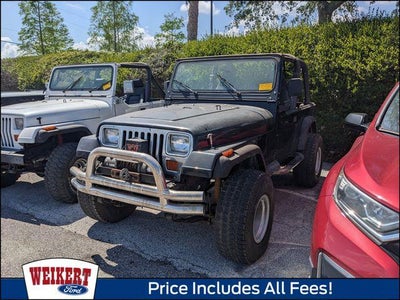 Photo of a 1992 Jeep Wrangler 2DR S 4WD SUV for sale