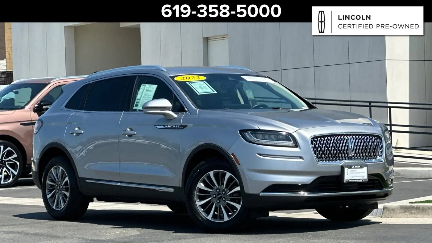 Preowned 2022 Lincoln Nautilus Standard for Sale