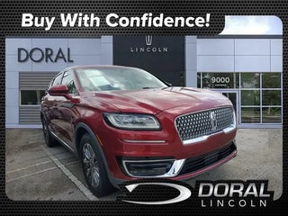 2019 Lincoln Nautilus with Ruby Red Metallic Tinted Clearcoat Exterior