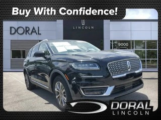 2019 Lincoln Nautilus with Infinite Black Metallic Exterior