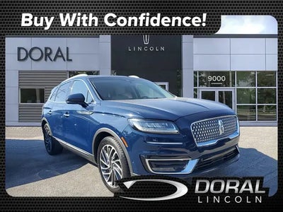 2019 Lincoln Nautilus Reserve 4DR SUV