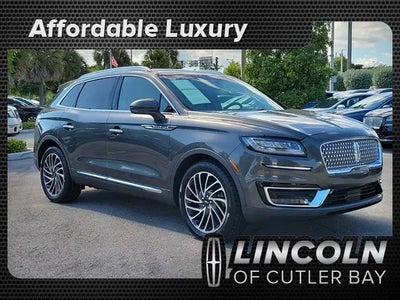 2019 Lincoln Nautilus Reserve 4DR SUV