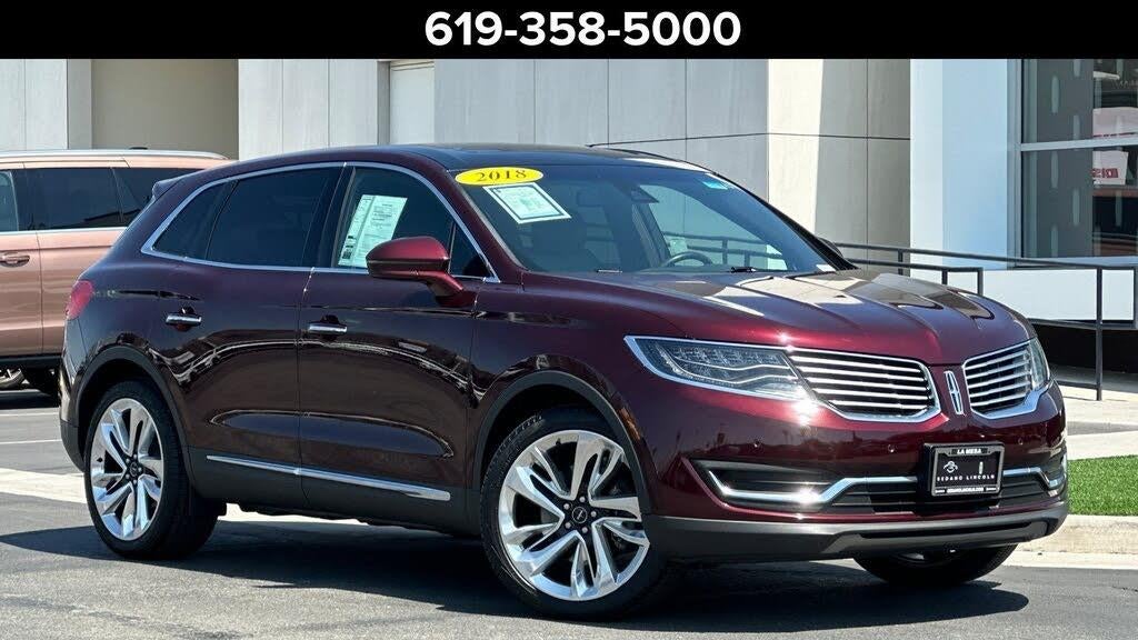 Preowned 2018 Lincoln MKX Black Label for Sale